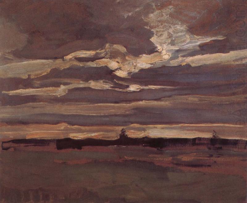 Landscape, Piet Mondrian